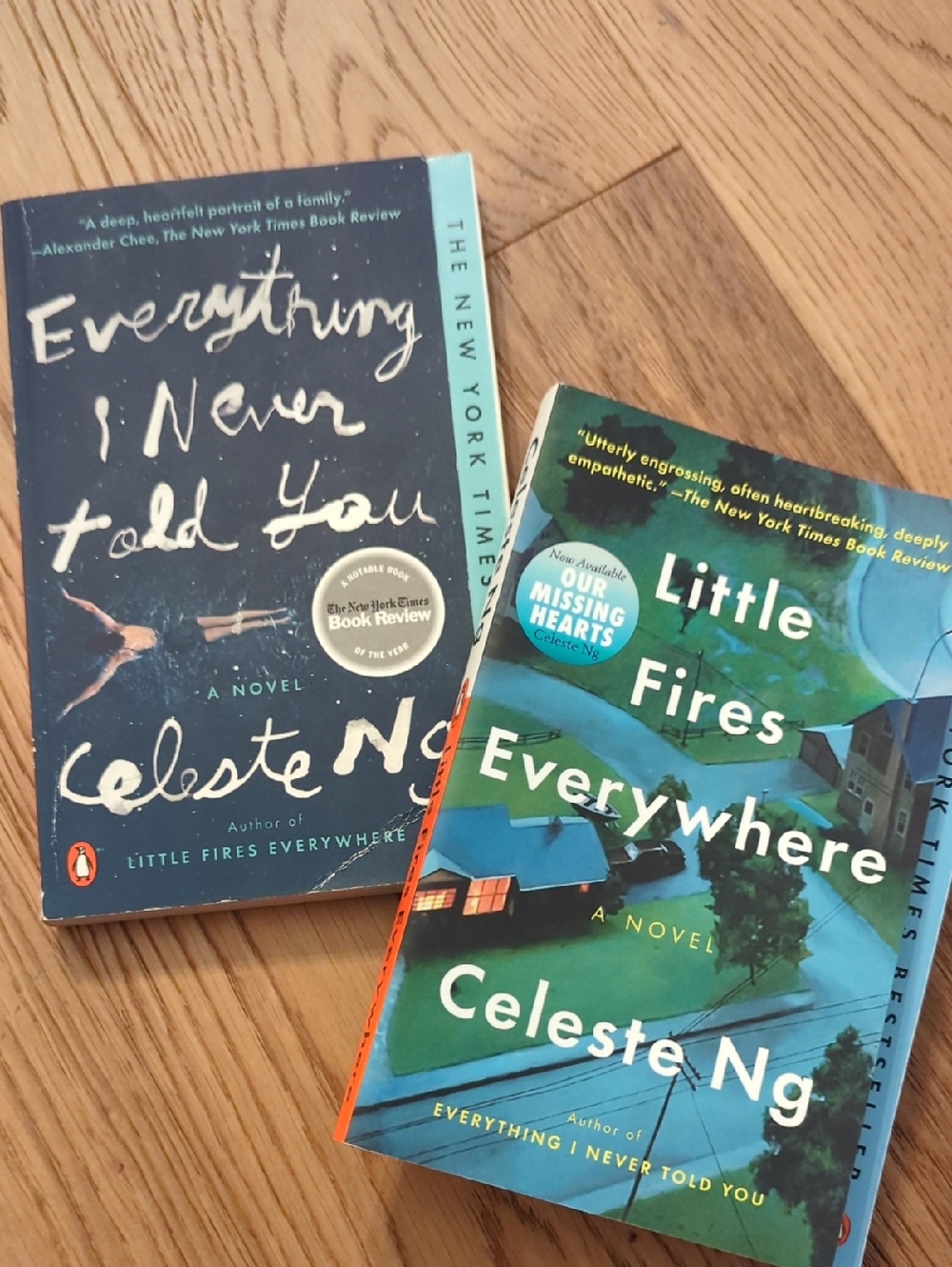 Celeste Ng Paperback Set Of Books